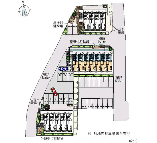 豊田市室町１丁目 月極駐車場